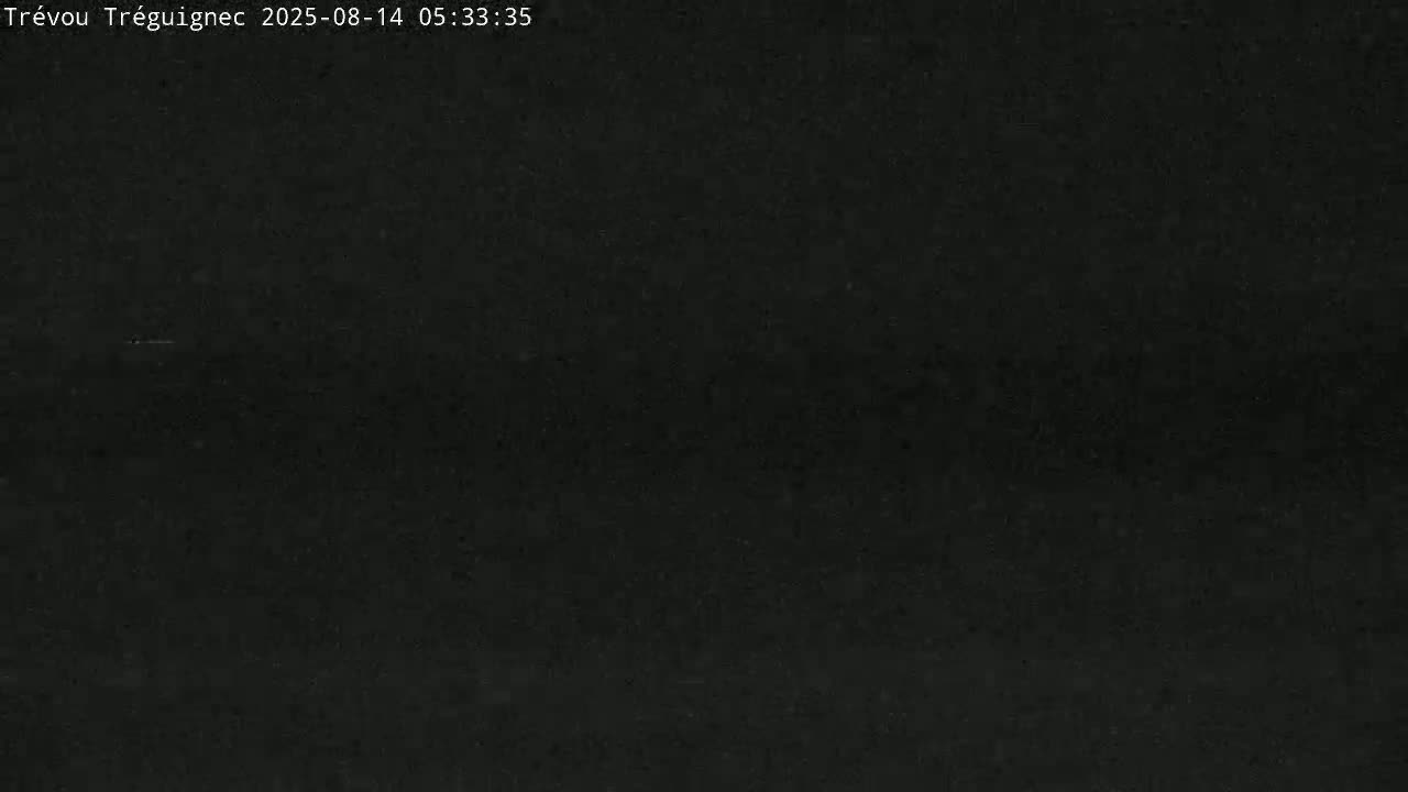 Trévou-Tréguignec, Plage de Trestel Beach Live Cam - Lannion, Côtes-d'Armor, Bretagne, France