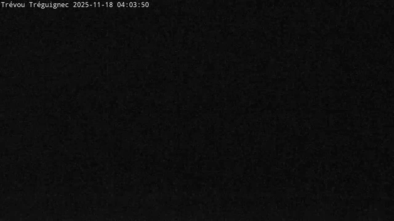 Trévou-Tréguignec, Plage de Trestel Beach Live Cam - Lannion, Côtes-d'Armor, Bretagne, France