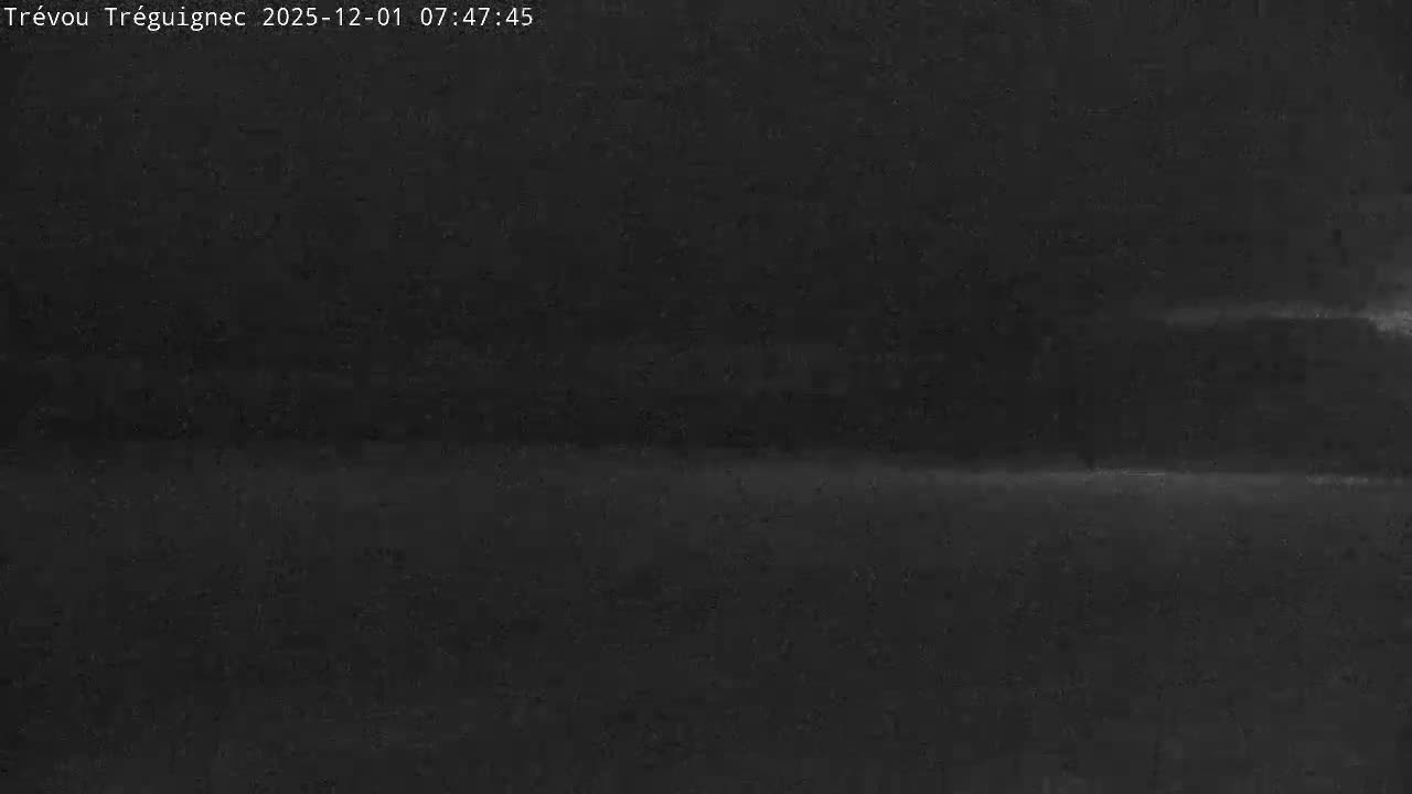 Trévou-Tréguignec, Plage de Trestel Beach Live Cam - Lannion, Côtes-d'Armor, Bretagne, France