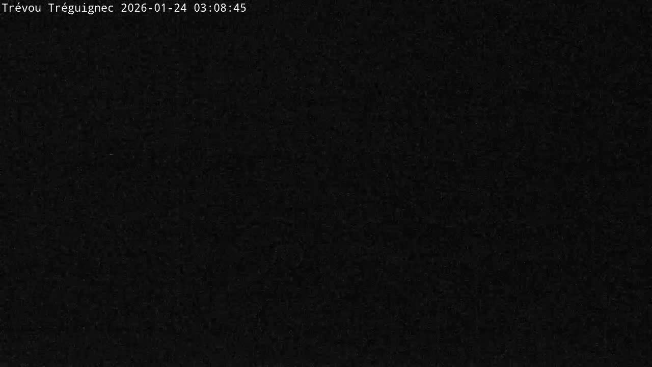 Trévou-Tréguignec, Plage de Trestel Beach Live Cam - Lannion, Côtes-d'Armor, Bretagne, France