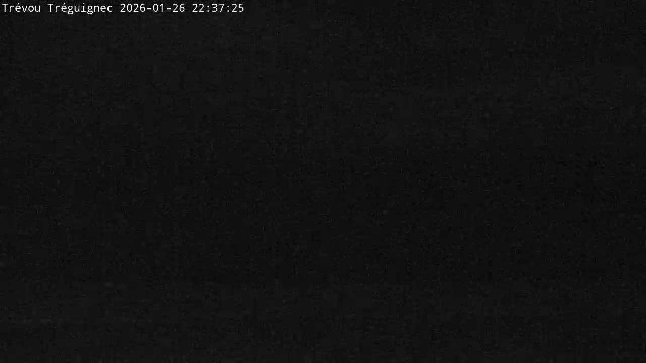 Trévou-Tréguignec, Plage de Trestel Beach Live Cam - Lannion, Côtes-d'Armor, Bretagne, France