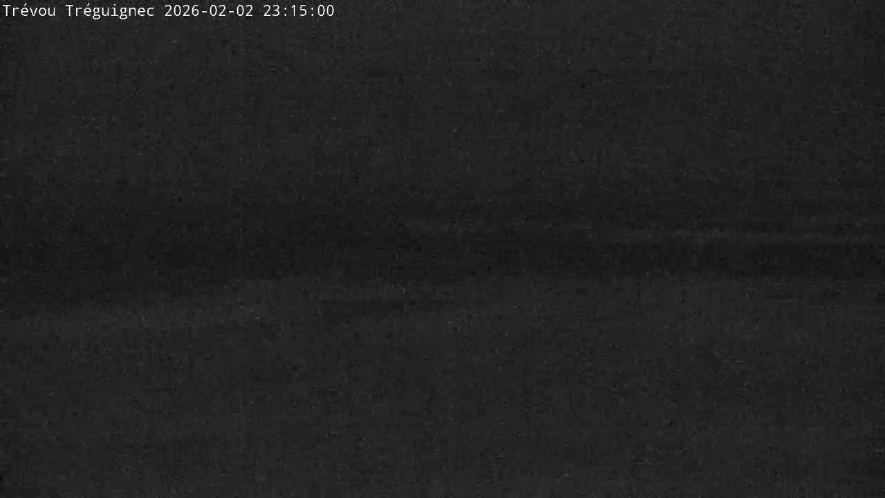 Trévou-Tréguignec, Plage de Trestel Beach Live Cam - Lannion, Côtes-d'Armor, Bretagne, France