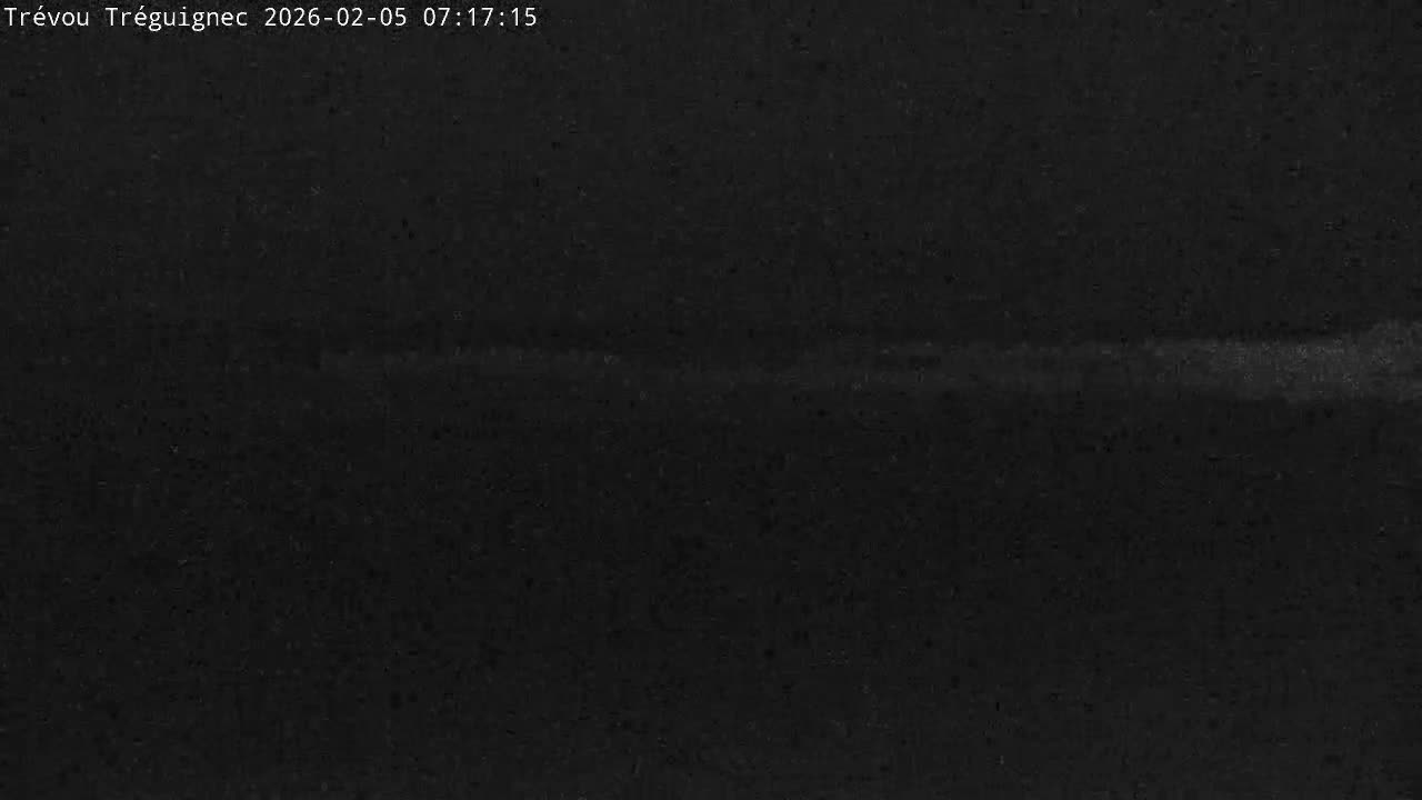 Trévou-Tréguignec, Plage de Trestel Beach Live Cam - Lannion, Côtes-d'Armor, Bretagne, France