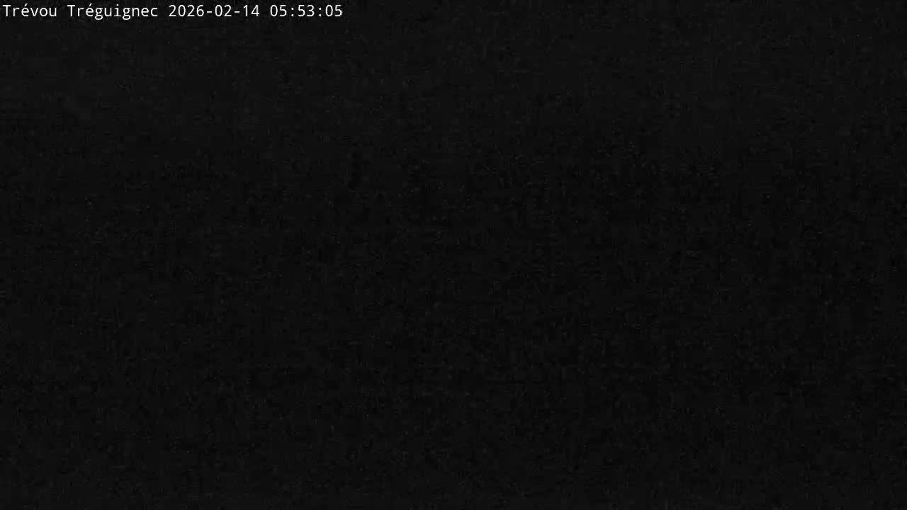 Trévou-Tréguignec, Plage de Trestel Beach Live Cam - Lannion, Côtes-d'Armor, Bretagne, France