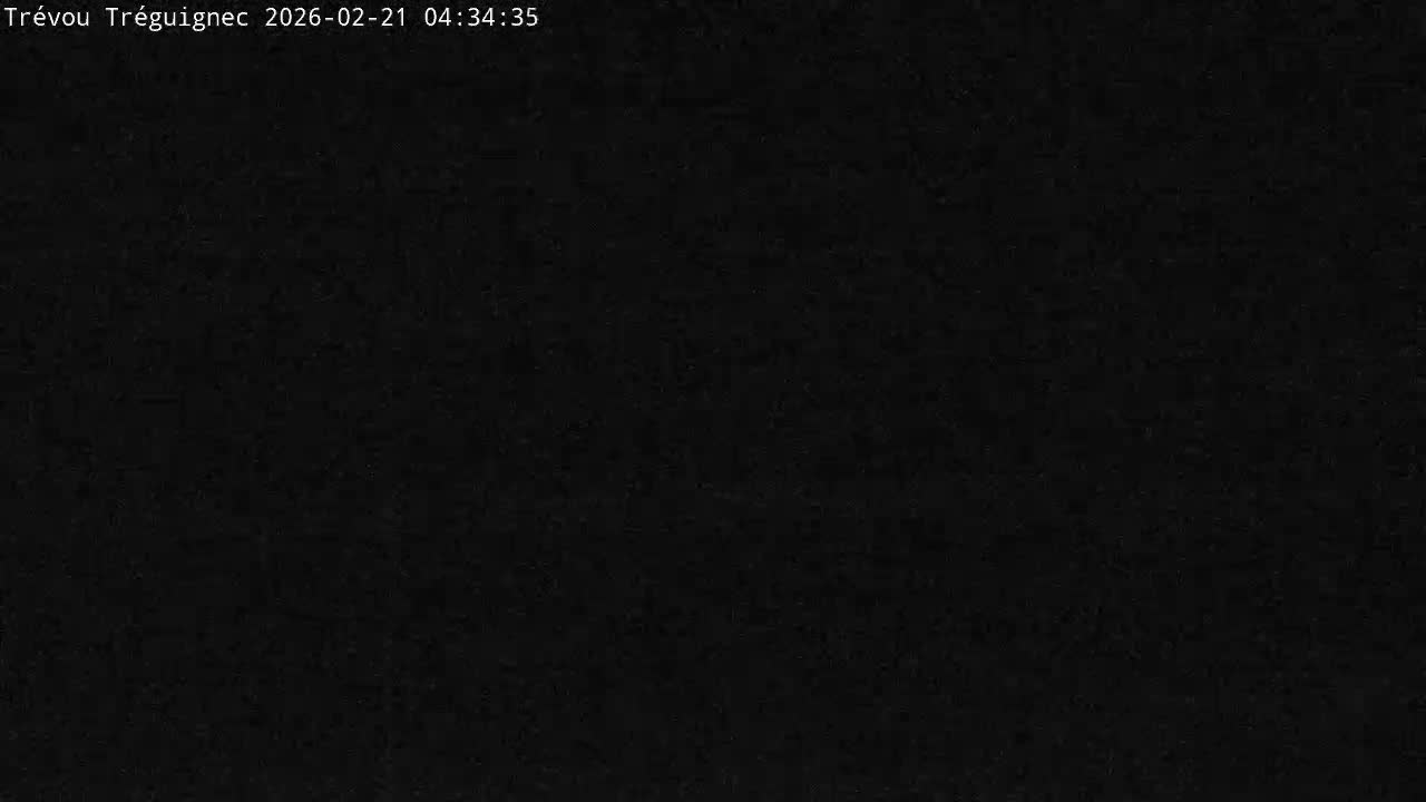 Trévou-Tréguignec, Plage de Trestel Beach Live Cam - Lannion, Côtes-d'Armor, Bretagne, France