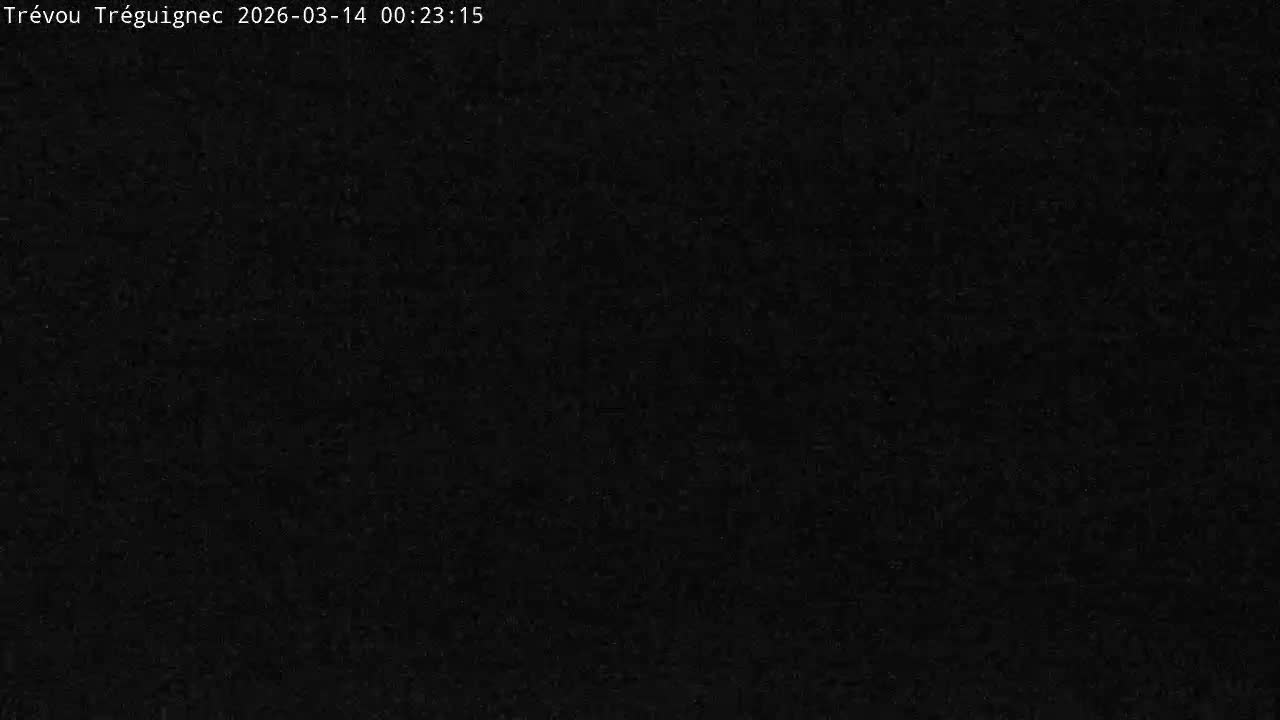 Trévou-Tréguignec, Plage de Trestel Beach Live Cam - Lannion, Côtes-d'Armor, Bretagne, France