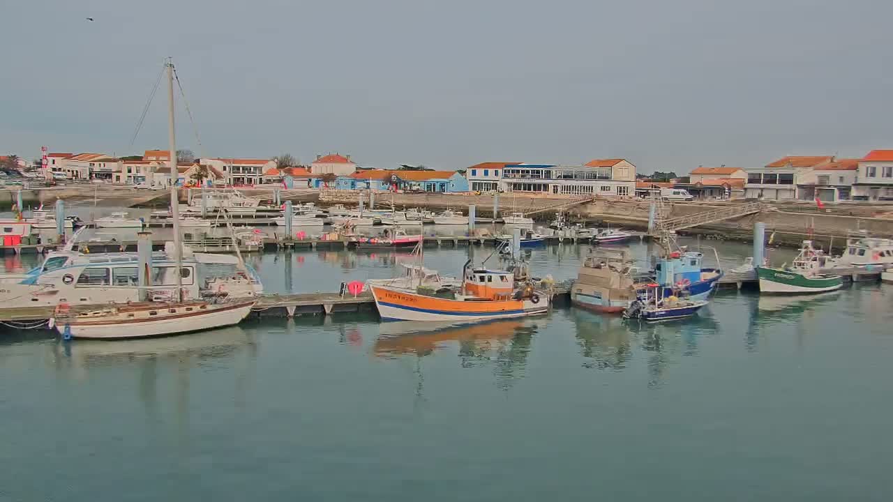 Oleron - La Cotiniere Marine Live Cam - Rochefort, Charente-Maritime, Nouvelle-Aquitaine, France