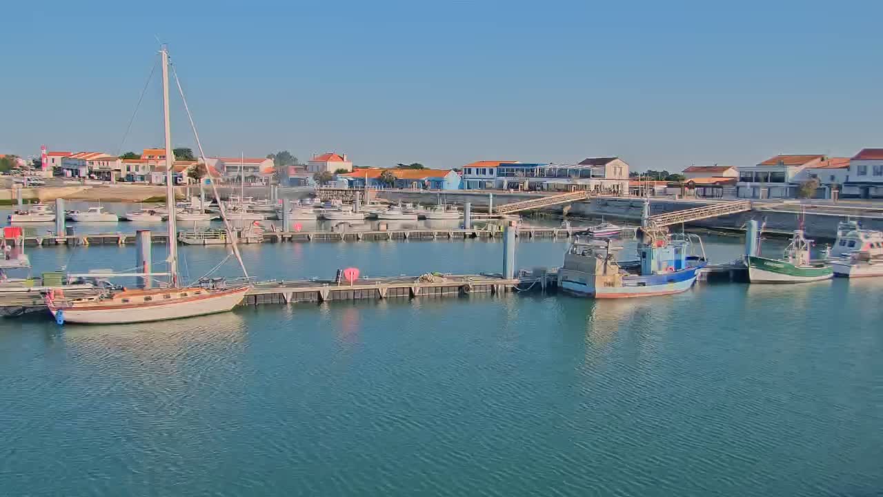 Oleron - La Cotiniere Marine Live Cam - Rochefort, Charente-Maritime, Nouvelle-Aquitaine, France