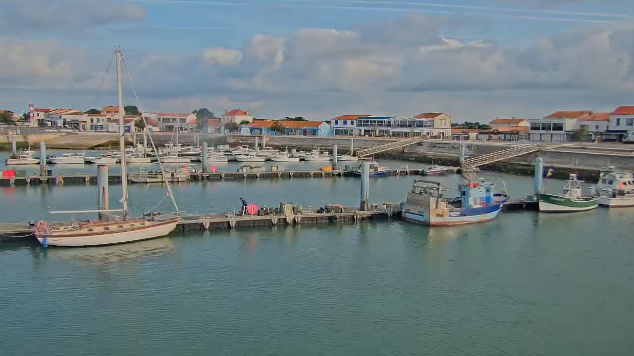 Oleron - La Cotiniere Marine Live Cam - Rochefort, Charente-Maritime, Nouvelle-Aquitaine, France