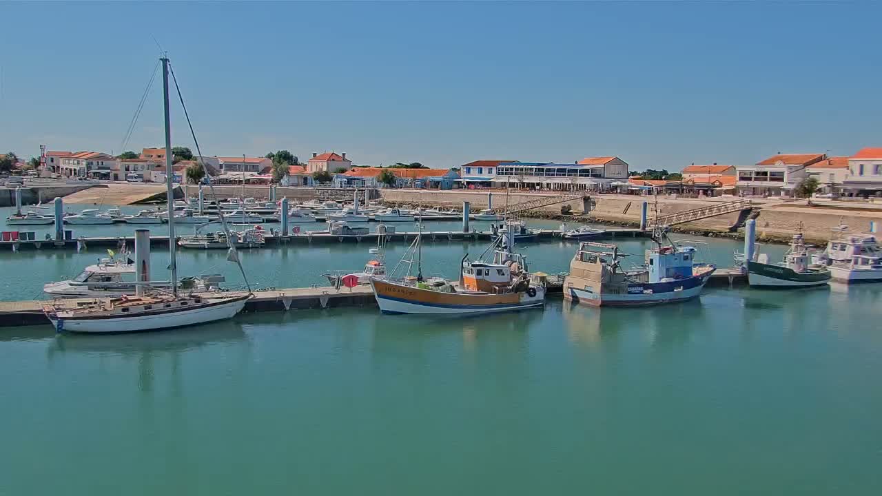 Oleron - La Cotiniere Marine Live Cam - Rochefort, Charente-Maritime, Nouvelle-Aquitaine, France