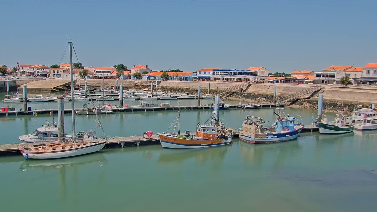 Oleron - La Cotiniere Marine Live Cam - Rochefort, Charente-Maritime, Nouvelle-Aquitaine, France