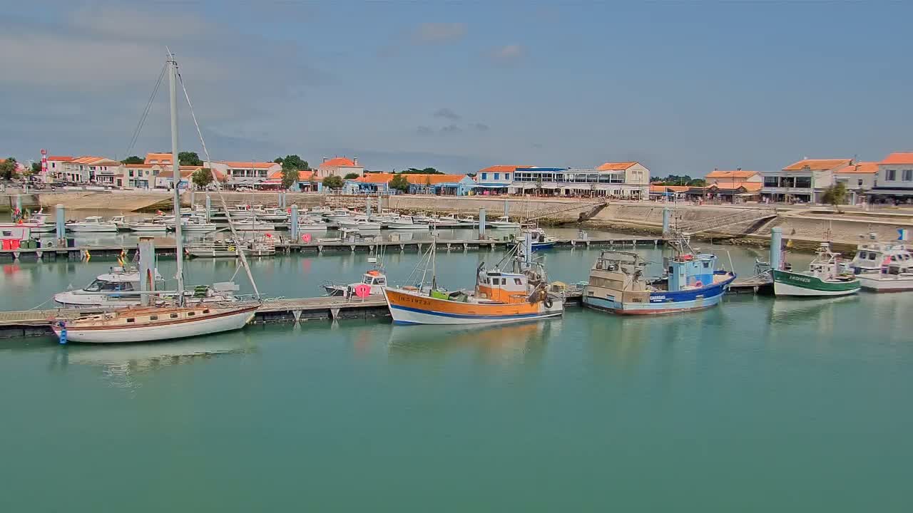 Oleron - La Cotiniere Marine Live Cam - Rochefort, Charente-Maritime, Nouvelle-Aquitaine, France