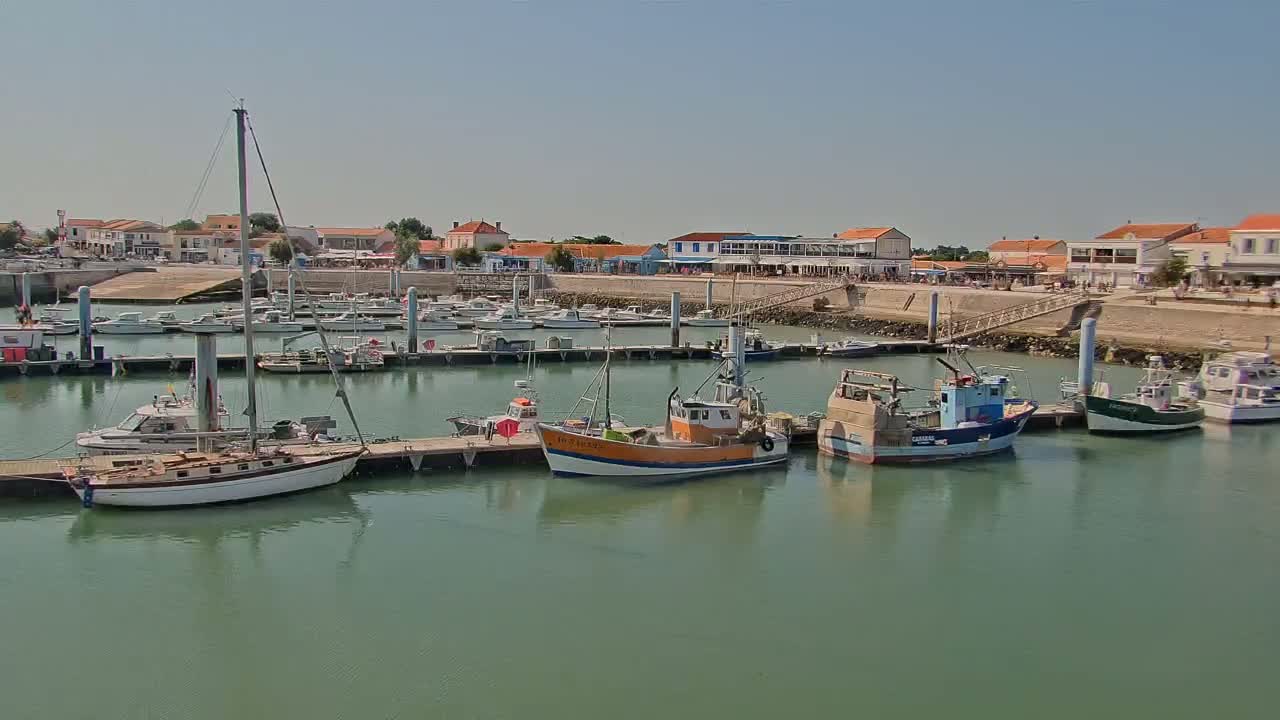 Oleron - La Cotiniere Marine Live Cam - Rochefort, Charente-Maritime, Nouvelle-Aquitaine, France