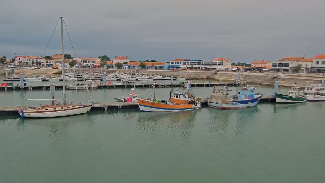 Oleron - La Cotiniere Marine Live Cam - Rochefort, Charente-Maritime, Nouvelle-Aquitaine, France