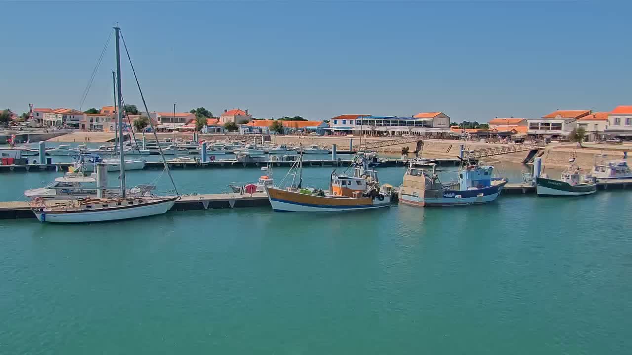 Oleron - La Cotiniere Marine Live Cam - Rochefort, Charente-Maritime, Nouvelle-Aquitaine, France