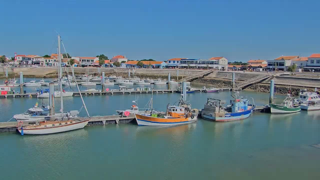 Oleron - La Cotiniere Marine Live Cam - Rochefort, Charente-Maritime, Nouvelle-Aquitaine, France