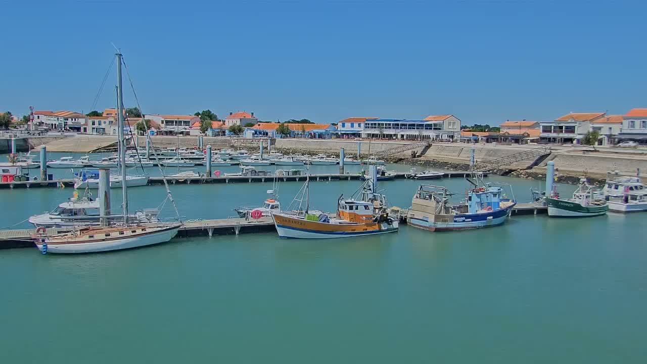 Oleron - La Cotiniere Marine Live Cam - Rochefort, Charente-Maritime, Nouvelle-Aquitaine, France