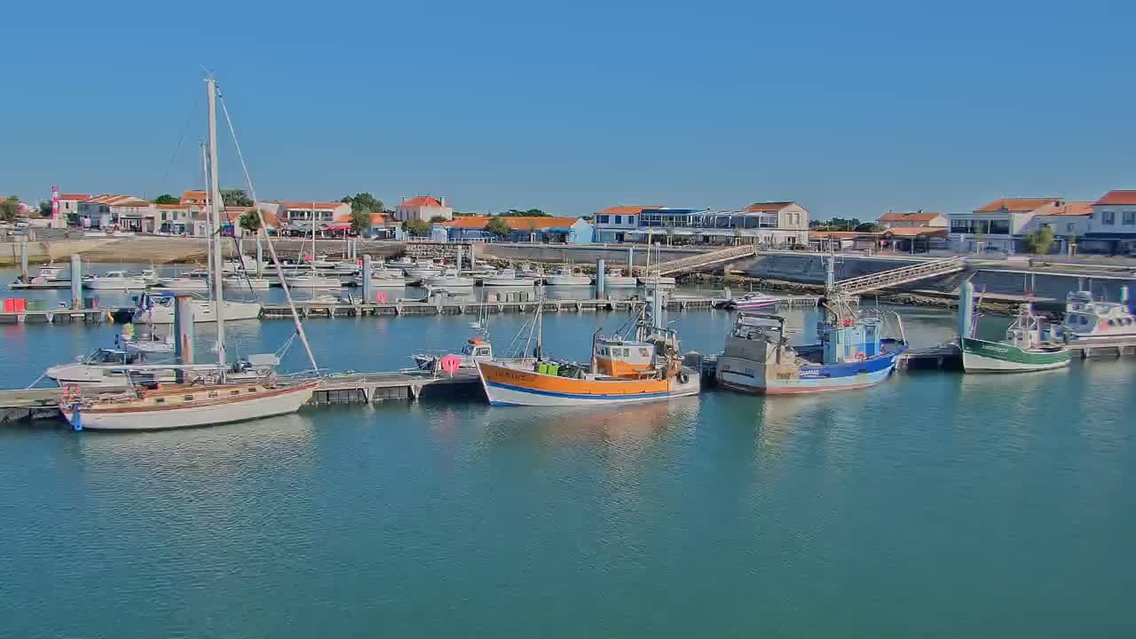 Oleron - La Cotiniere Marine Live Cam - Rochefort, Charente-Maritime, Nouvelle-Aquitaine, France