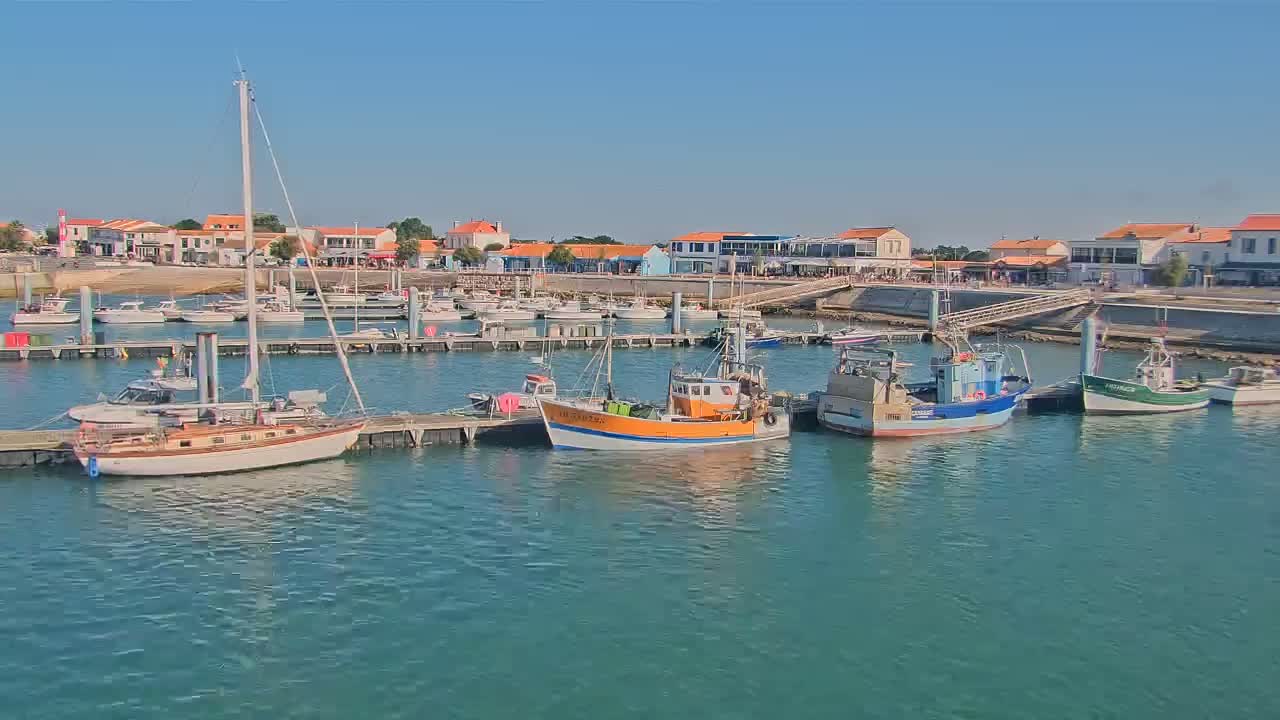 Oleron - La Cotiniere Marine Live Cam - Rochefort, Charente-Maritime, Nouvelle-Aquitaine, France