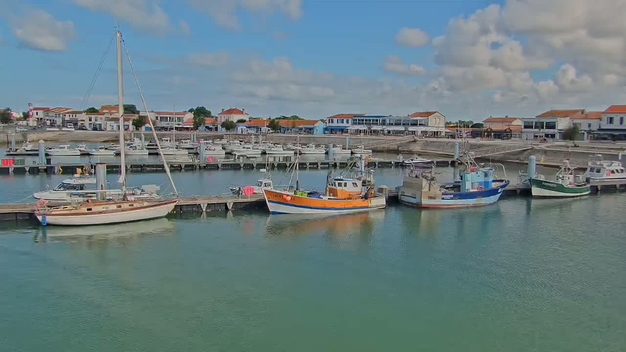 Oleron - La Cotiniere Marine Live Cam - Rochefort, Charente-Maritime, Nouvelle-Aquitaine, France