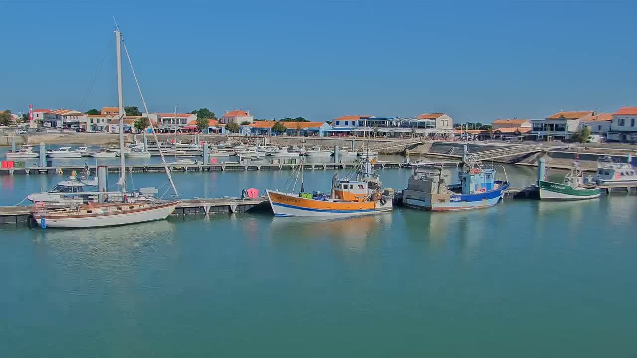 Oleron - La Cotiniere Marine Live Cam - Rochefort, Charente-Maritime, Nouvelle-Aquitaine, France