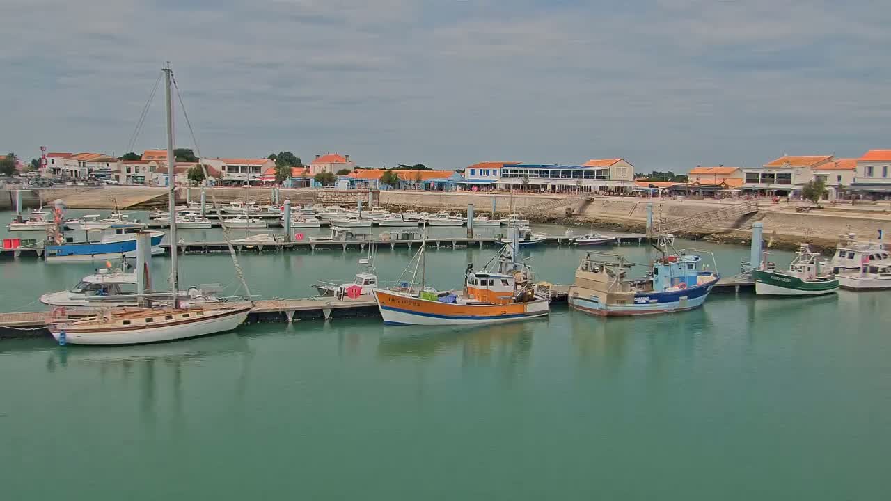 Oleron - La Cotiniere Marine Live Cam - Rochefort, Charente-Maritime, Nouvelle-Aquitaine, France