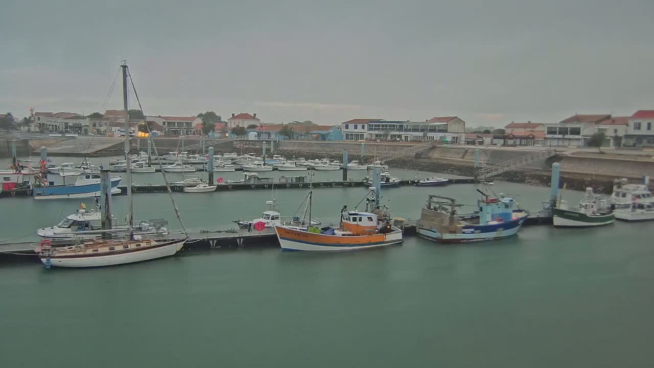 Oleron - La Cotiniere Marine Live Cam - Rochefort, Charente-Maritime, Nouvelle-Aquitaine, France