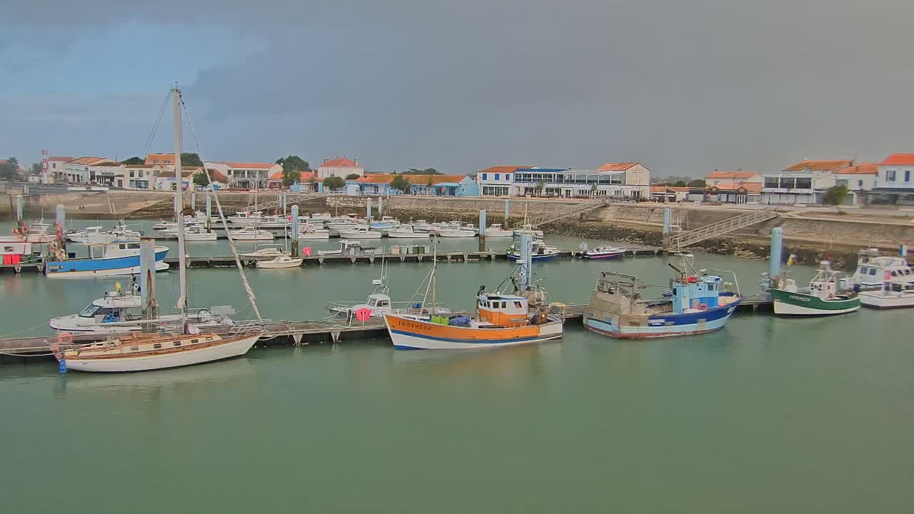 Oleron - La Cotiniere Marine Live Cam - Rochefort, Charente-Maritime, Nouvelle-Aquitaine, France
