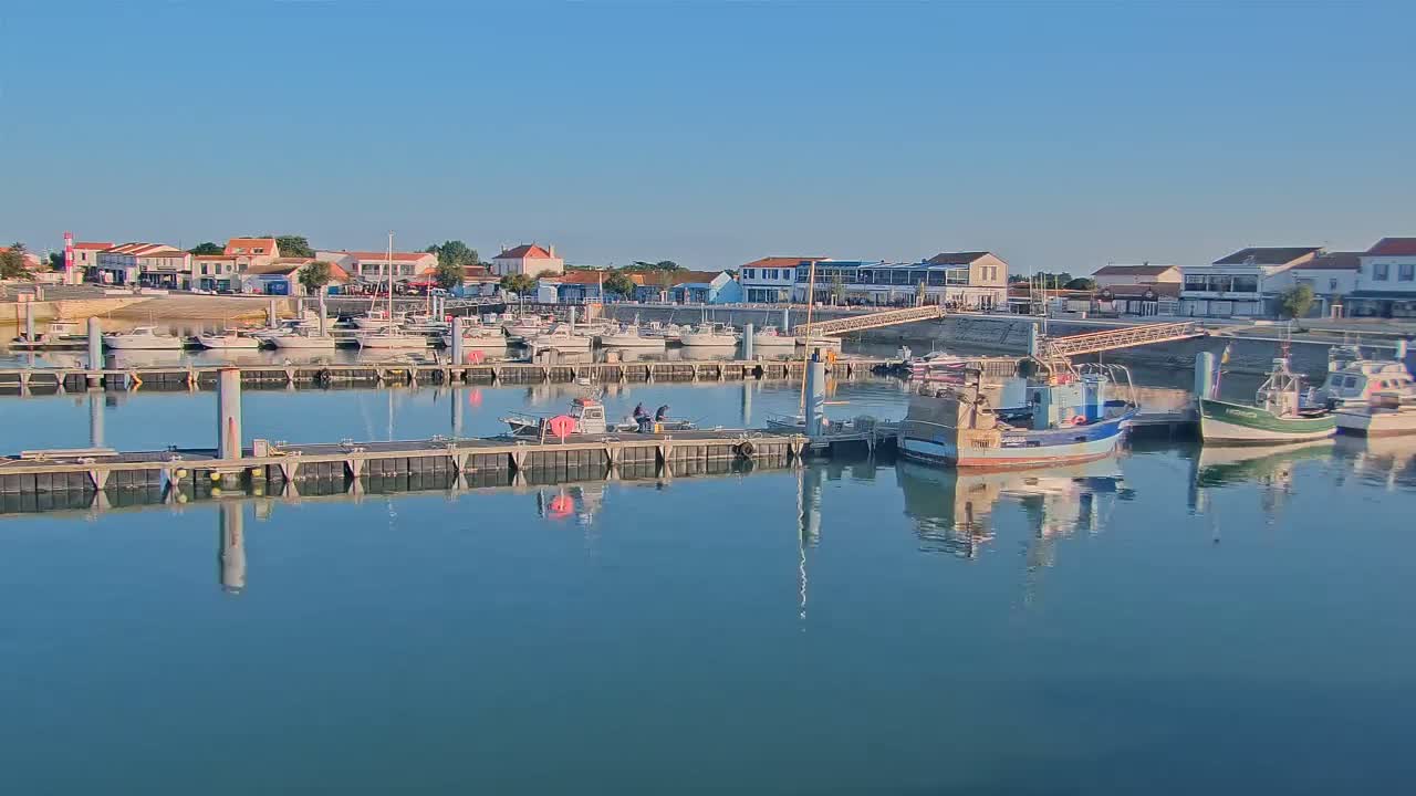 Oleron - La Cotiniere Marine Live Cam - Rochefort, Charente-Maritime, Nouvelle-Aquitaine, France