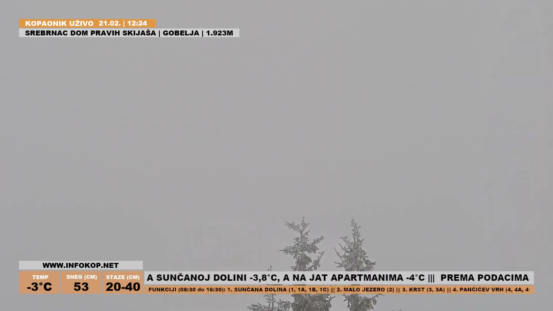 Rasina ( Ски центар Расина Копаоник Туристички Брус Копаоник ) Kopaonik Ski Center Touristic Brus Kopaonik  Live Cam - Brus, Rasina, Šumadija and Western Serbia, Serbia