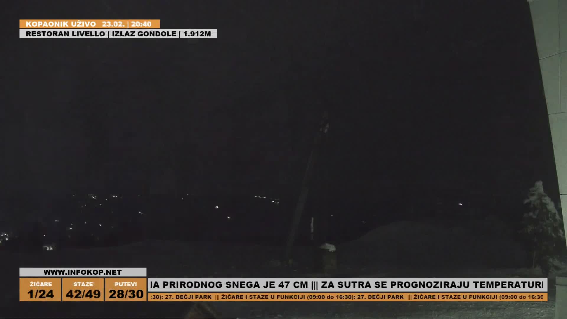 Rasina ( Ски центар Расина Копаоник Туристички Брус Копаоник ) Kopaonik Ski Center Touristic Brus Kopaonik  Live Cam - Brus, Rasina, Šumadija and Western Serbia, Serbia
