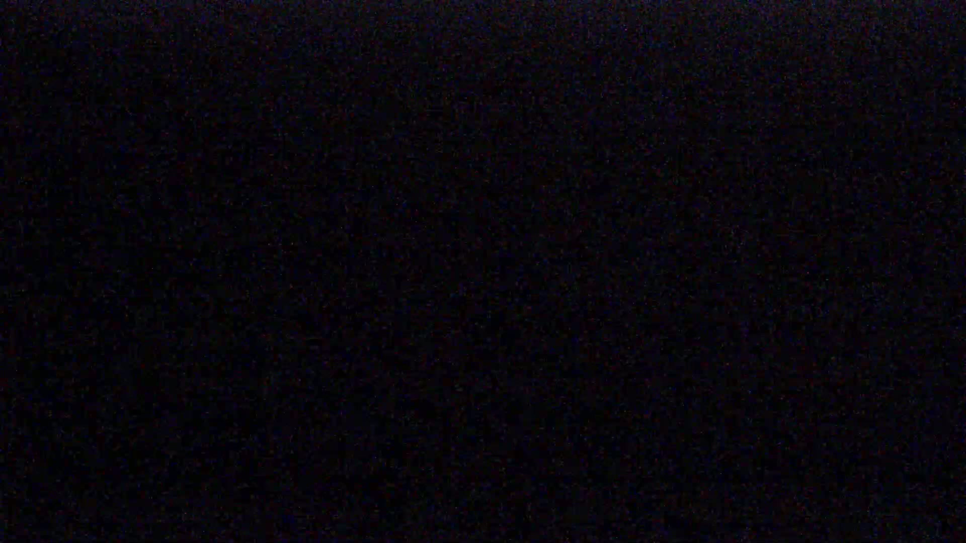 The image is a completely black screen with a slight grainy texture.