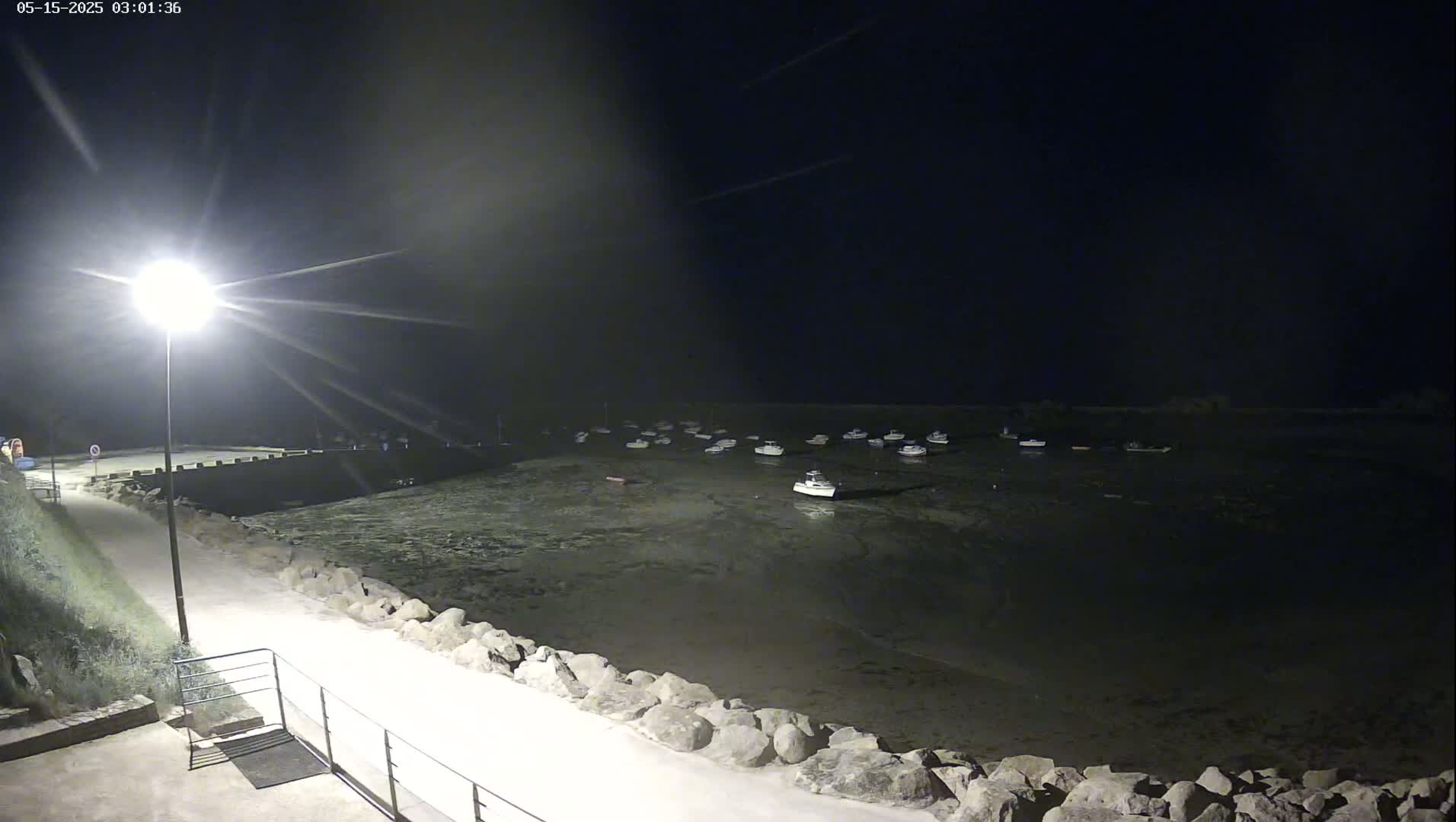Plouescat, Porsguen Coast Live Cam - Brest, Finistre, Bretagne, France
