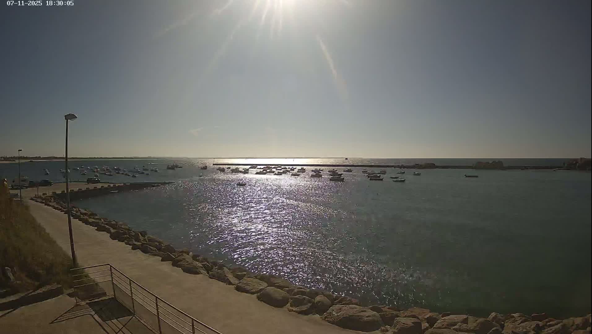 Plouescat, Porsguen Coast Live Cam - Brest, Finistre, Bretagne, France