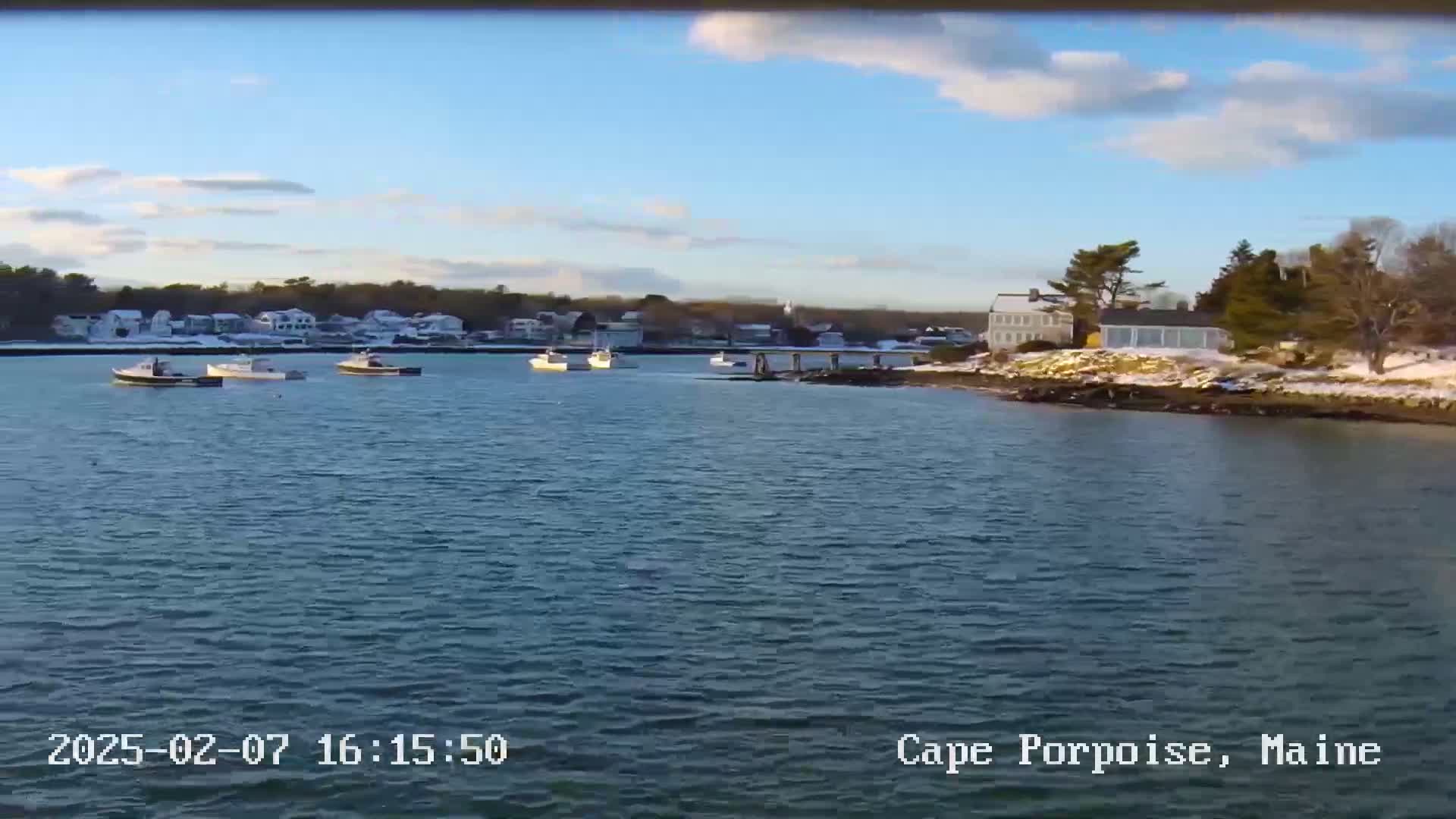 Cape Porpoise Live Cam - Kennebunkport, Maine , USA