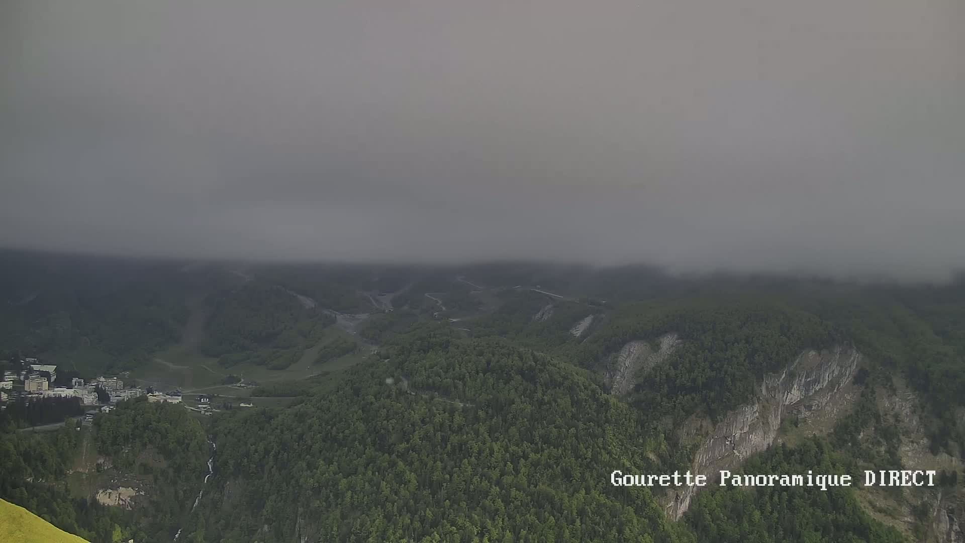 Gourette,  Pyrenees Panaromic Live Cam - Eaux-Bonnes,  Pyrenees-Atlantiques, Nouvelle-Aquitaine, France