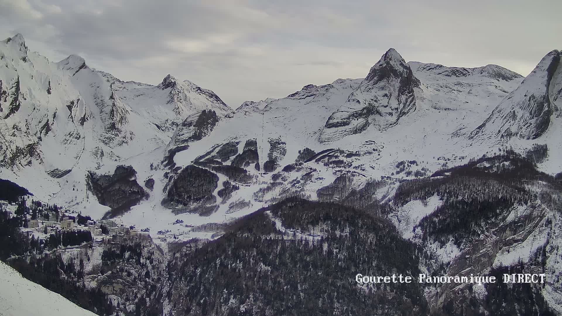 Gourette,  Pyrenees Panaromic Live Cam - Gourette, Eaux-Bonnes,  Pyrenees-Atlantiques, Nouvelle-Aquitaine, France
