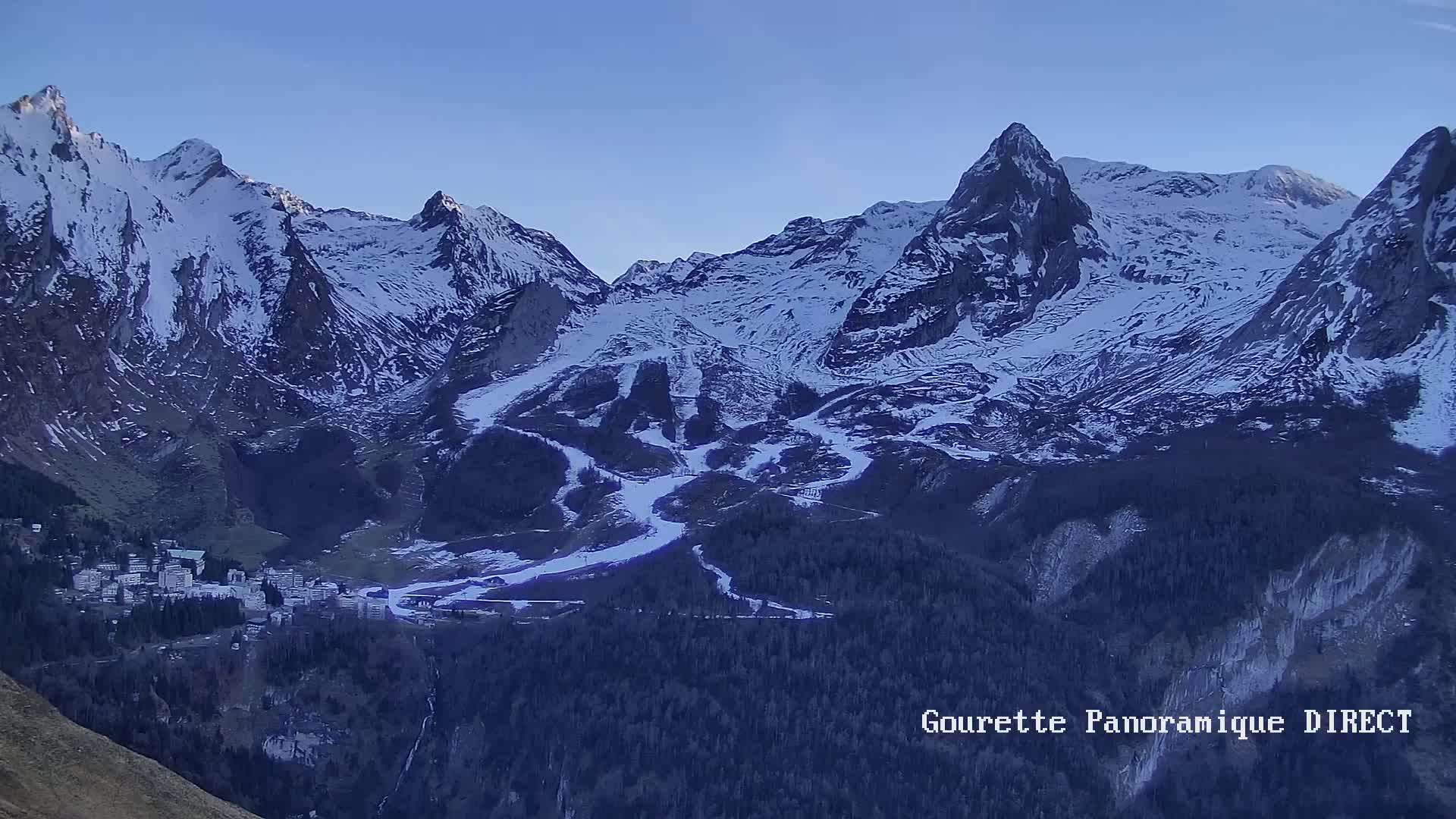 Gourette,  Pyrenees Panaromic Live Cam - Gourette, Eaux-Bonnes,  Pyrenees-Atlantiques, Nouvelle-Aquitaine, France