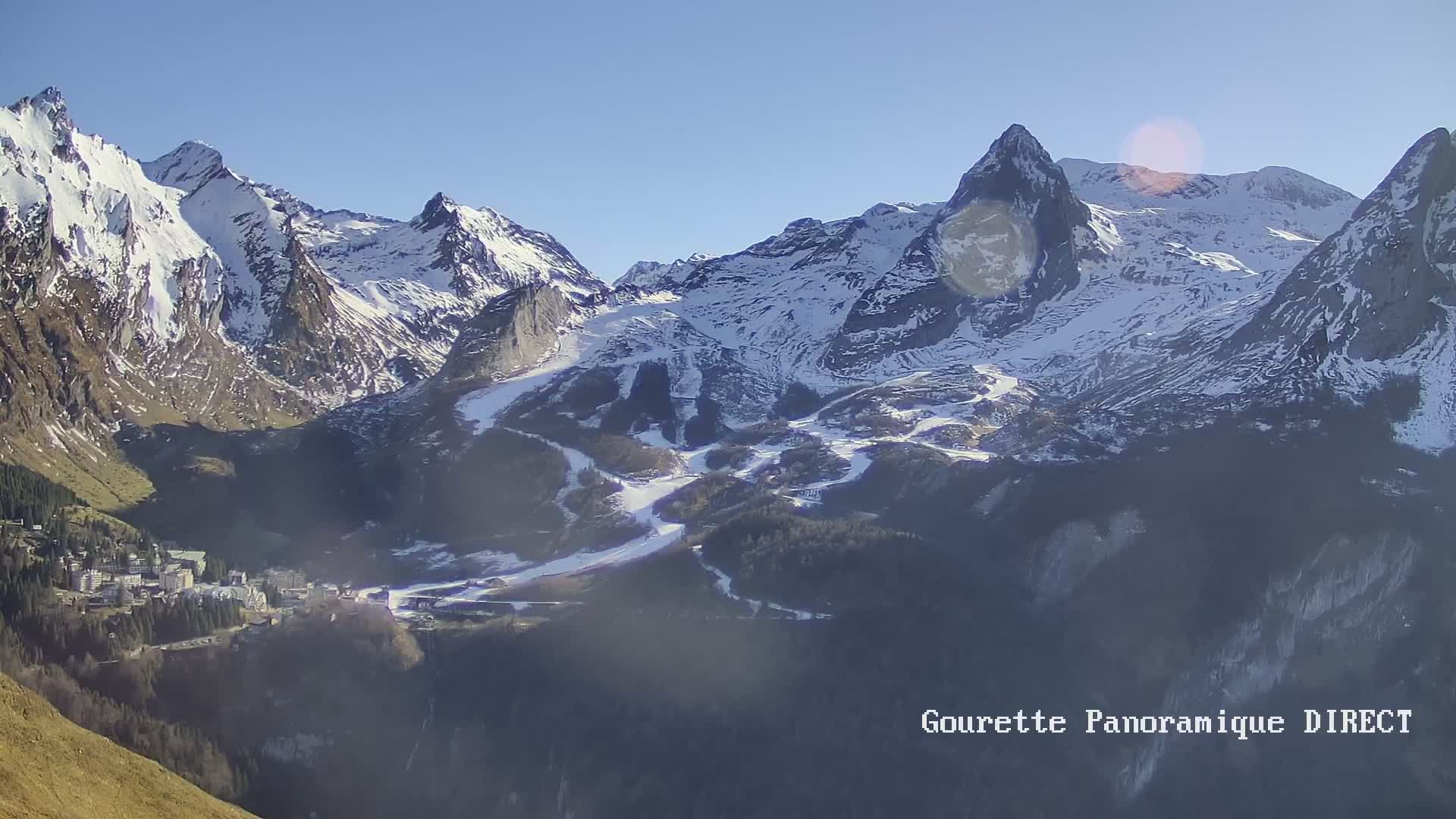 Gourette,  Pyrenees Panaromic Live Cam - Gourette, Eaux-Bonnes,  Pyrenees-Atlantiques, Nouvelle-Aquitaine, France