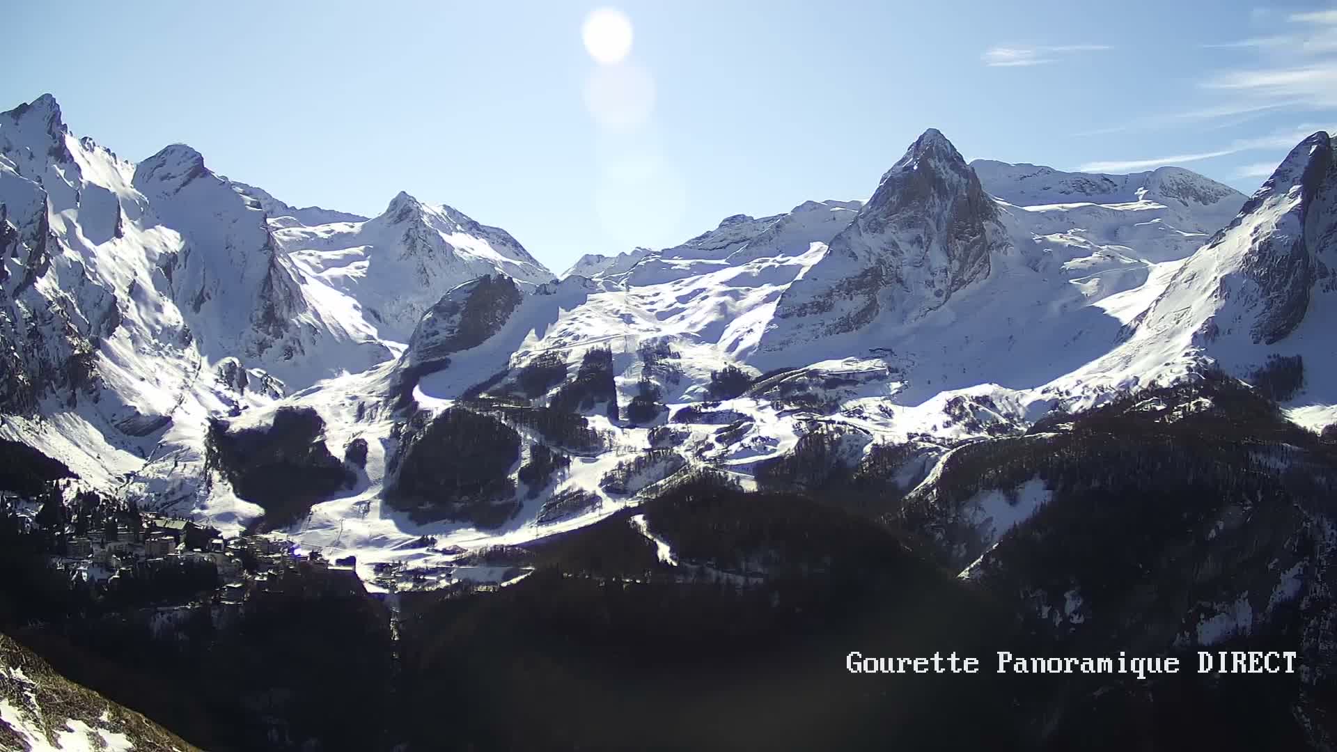 Gourette,  Pyrenees Panaromic Live Cam - Gourette, Eaux-Bonnes,  Pyrenees-Atlantiques, Nouvelle-Aquitaine, France
