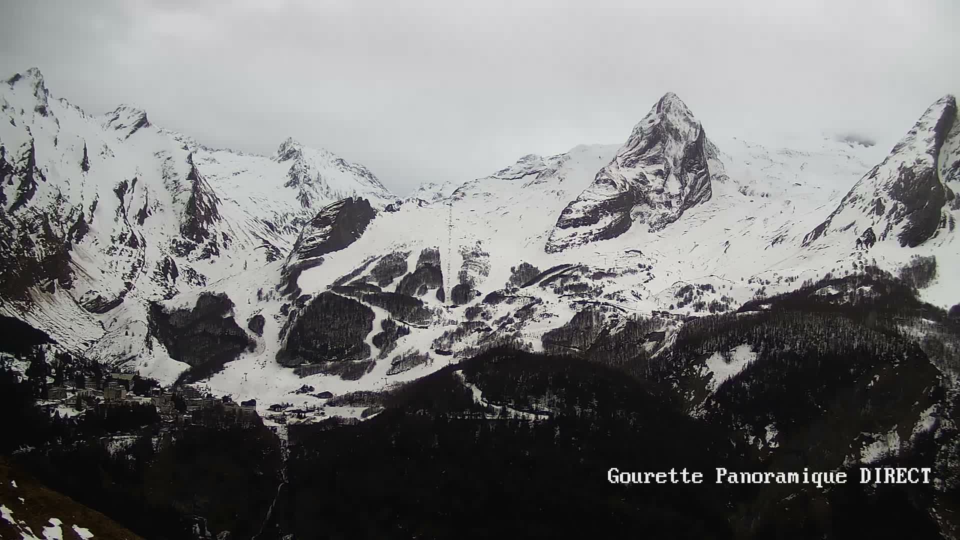 Gourette,  Pyrenees Panaromic Live Cam - Gourette, Eaux-Bonnes,  Pyrenees-Atlantiques, Nouvelle-Aquitaine, France