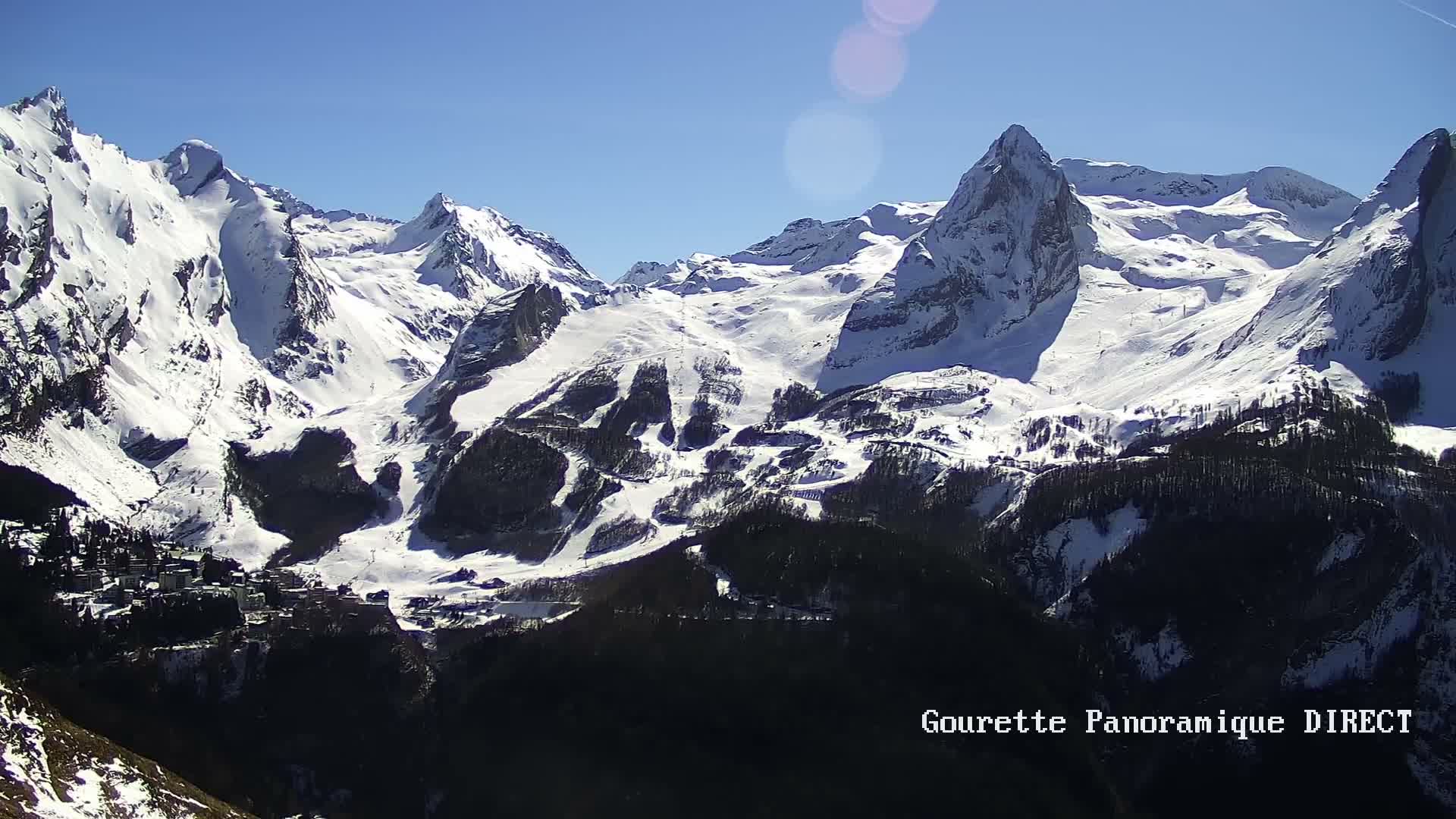 Gourette,  Pyrenees Panaromic Live Cam - Gourette, Eaux-Bonnes,  Pyrenees-Atlantiques, Nouvelle-Aquitaine, France