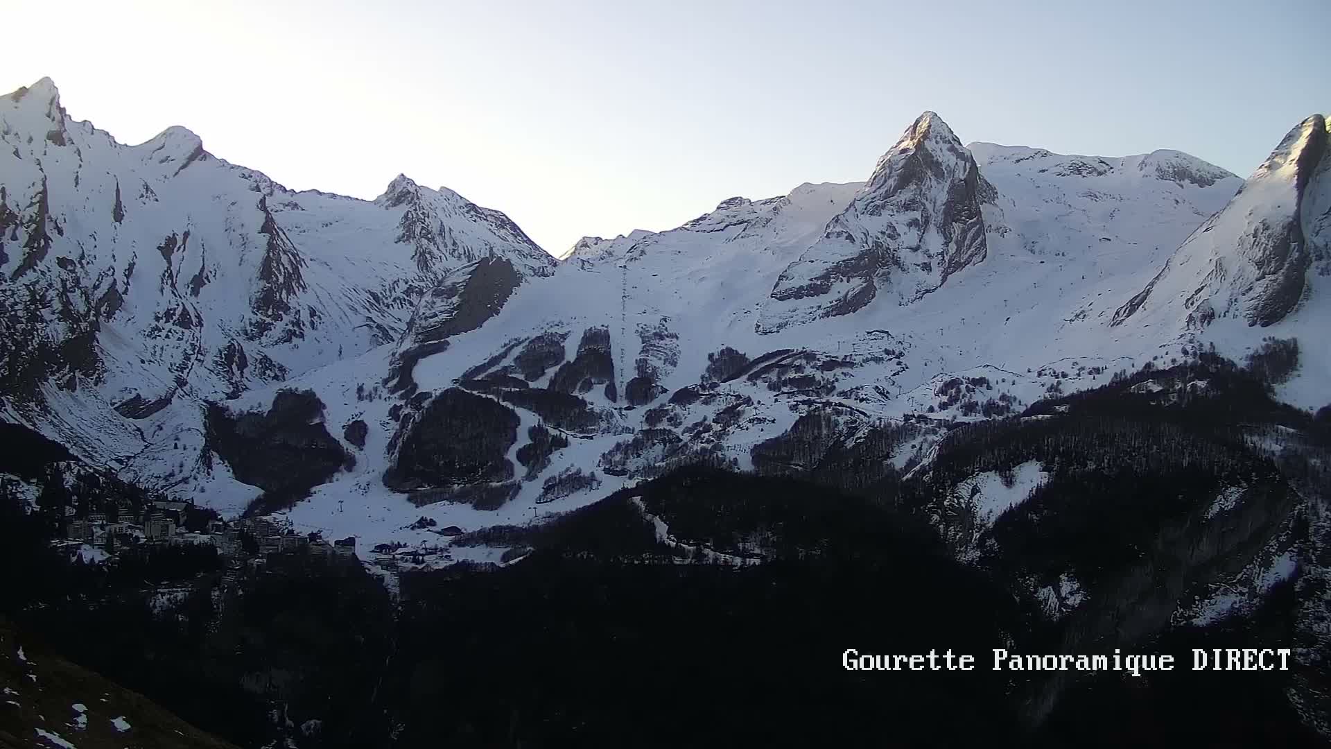 Gourette,  Pyrenees Panaromic Live Cam - Gourette, Eaux-Bonnes,  Pyrenees-Atlantiques, Nouvelle-Aquitaine, France