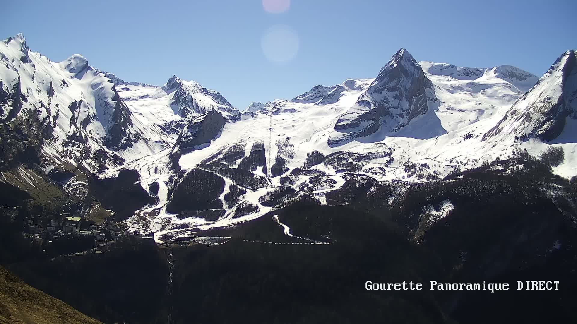 Gourette,  Pyrenees Panaromic Live Cam - Gourette, Eaux-Bonnes,  Pyrenees-Atlantiques, Nouvelle-Aquitaine, France