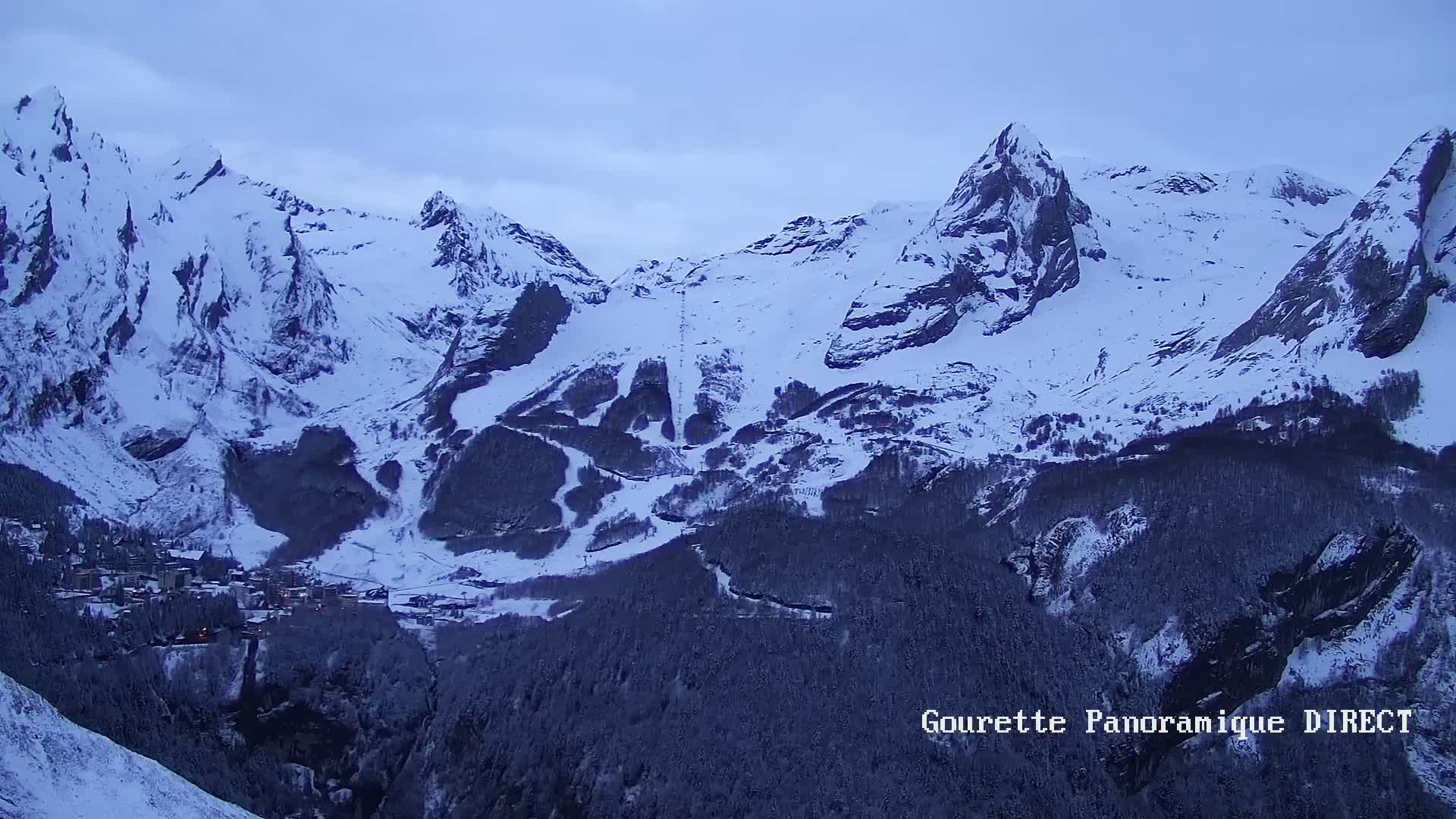 Gourette,  Pyrenees Panaromic Live Cam - Gourette, Eaux-Bonnes,  Pyrenees-Atlantiques, Nouvelle-Aquitaine, France