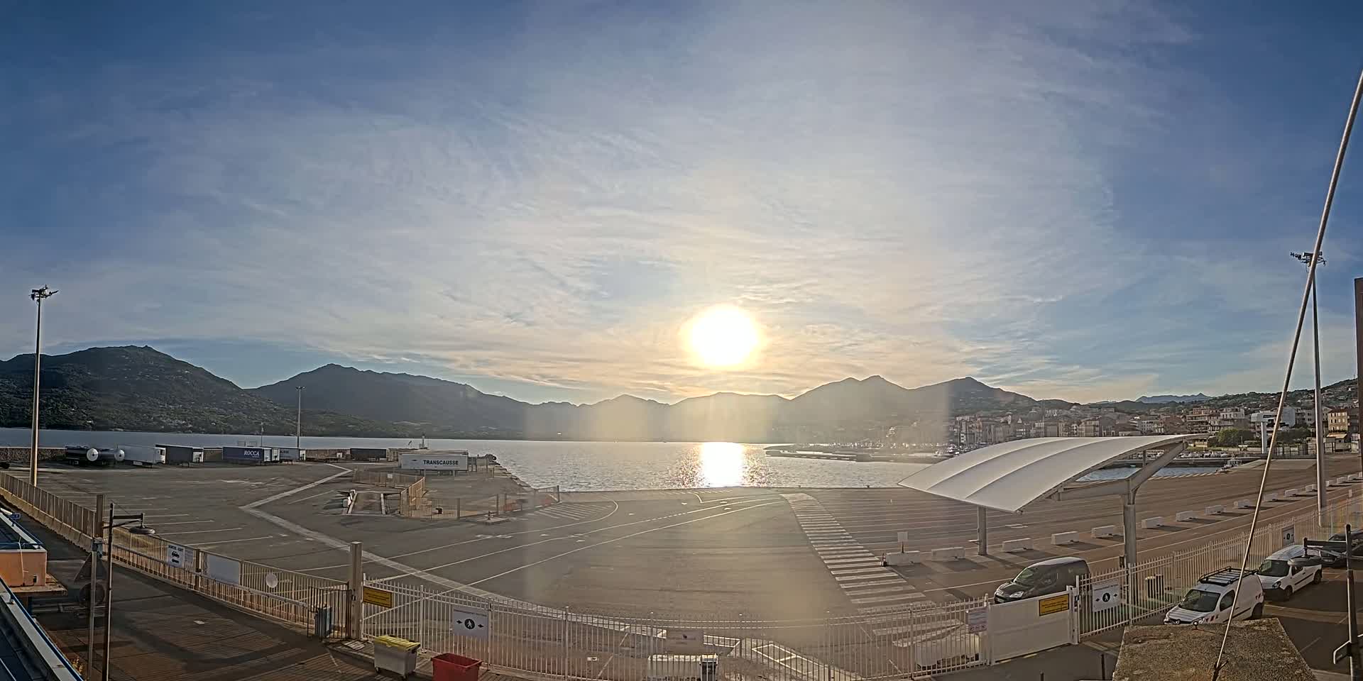 Corsica, Port de Propriano & Commune Live Cam - Sartene, Corse-du-Sud, Corese, France