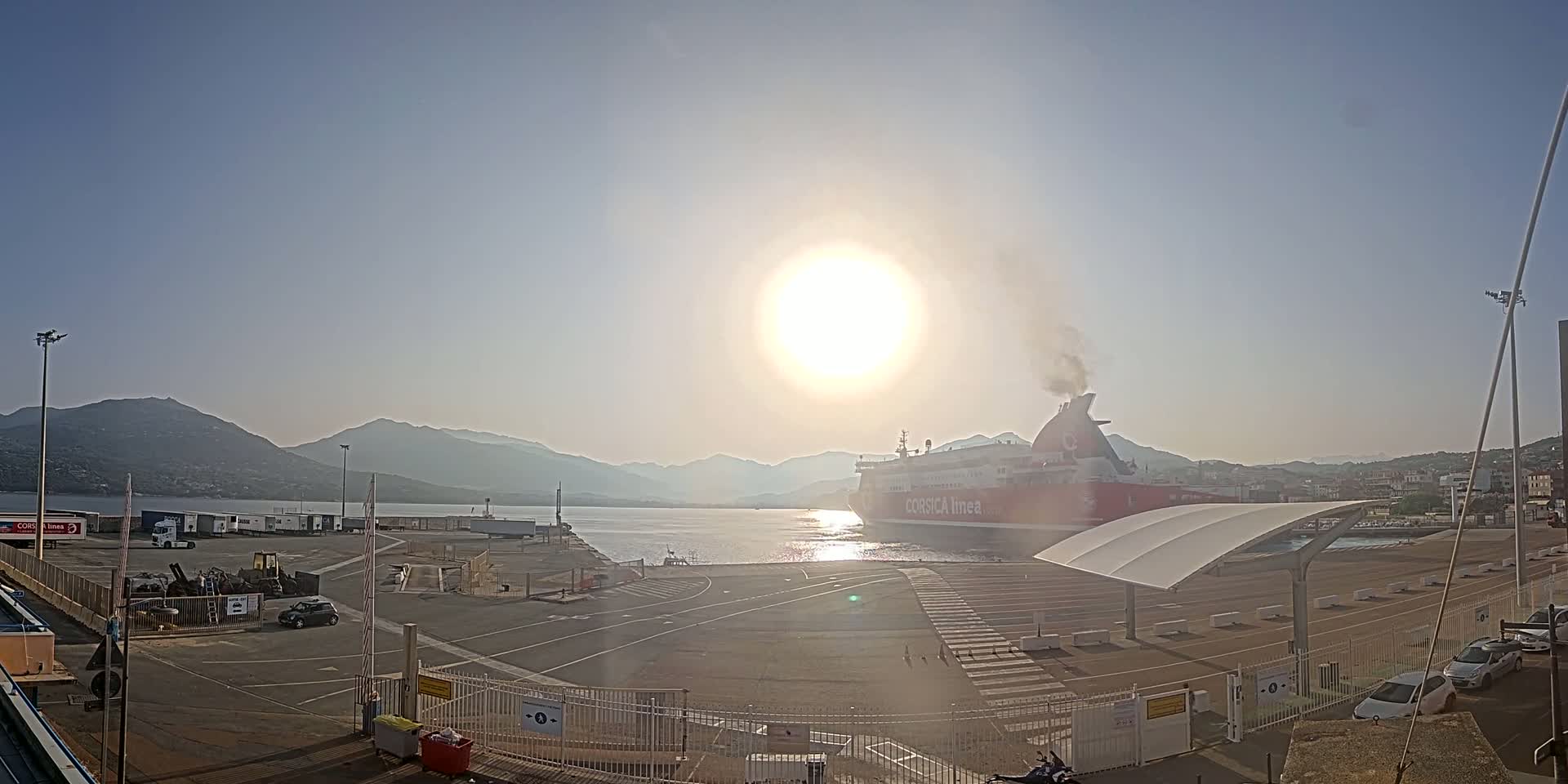 Corsica, Port de Propriano & Commune Live Cam - Sartene, Corse-du-Sud, Corese, France