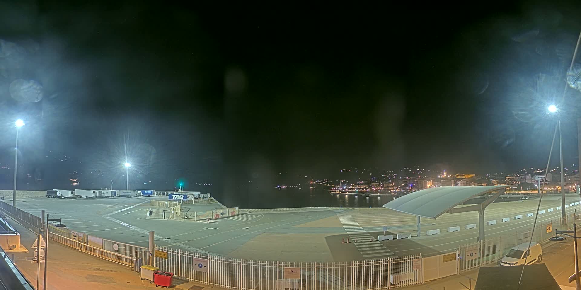Corsica, Port de Propriano & Commune Live Cam - Sartene, Corse-du-Sud, Corese, France