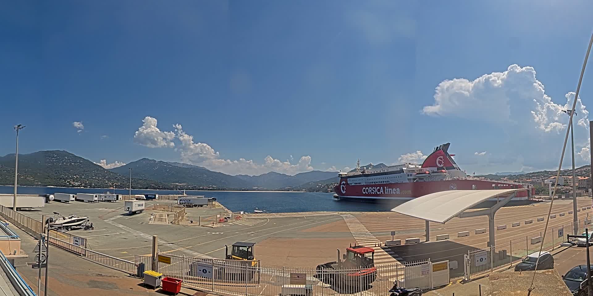 Corsica, Port de Propriano & Commune Live Cam - Sartene, Corse-du-Sud, Corese, France