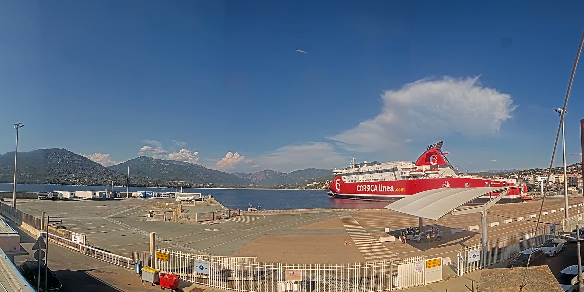 Corsica, Port de Propriano & Commune Live Cam - Sartene, Corse-du-Sud, Corese, France